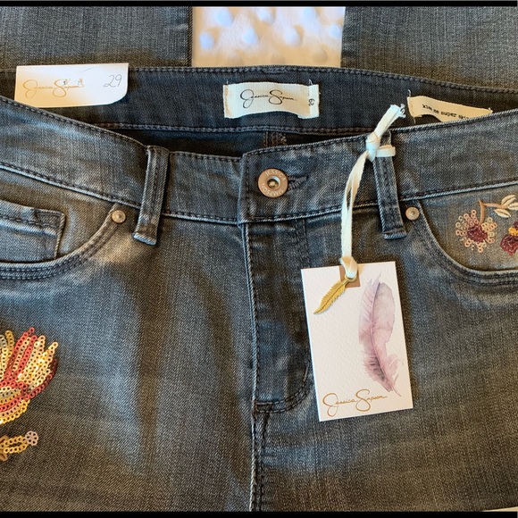 NWT Jessica Simpson Kiss Me Super Skinny Jeans 29 - Picture 7 of 11